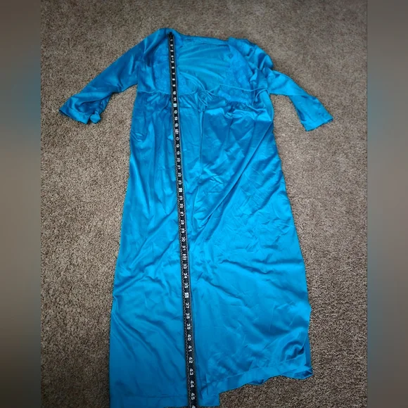 Vintage Gilead dress lingerie and robe, blue. Size xs-s - Picture 3 of 14